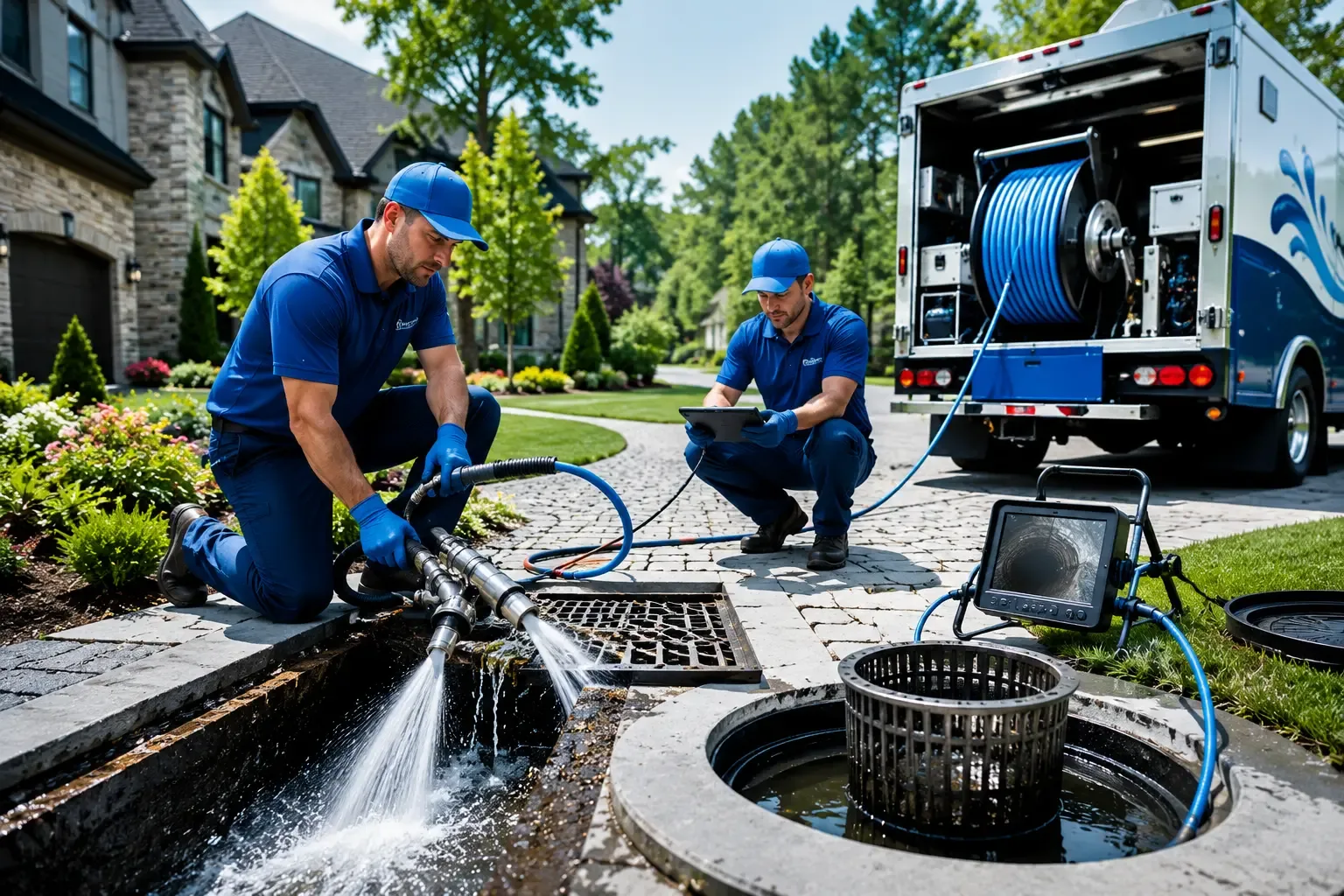 Local outdoor drain cleaning professionals in Dimondale, MI