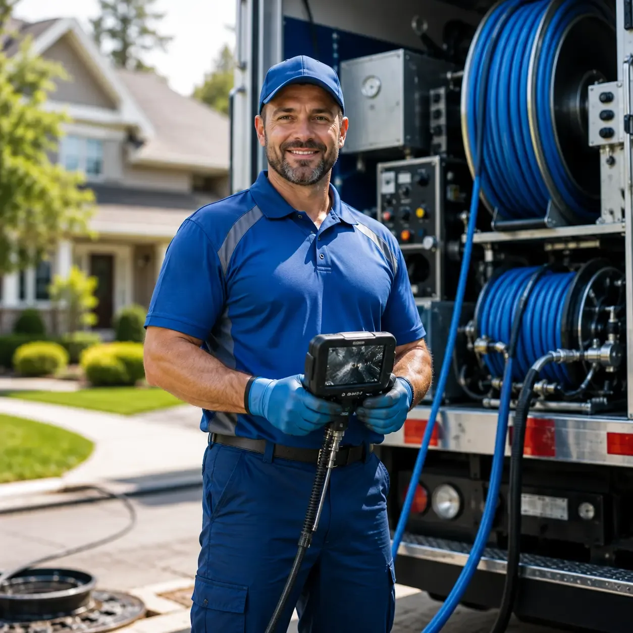 Local outdoor drain cleaning specialists in Dimondale, MI